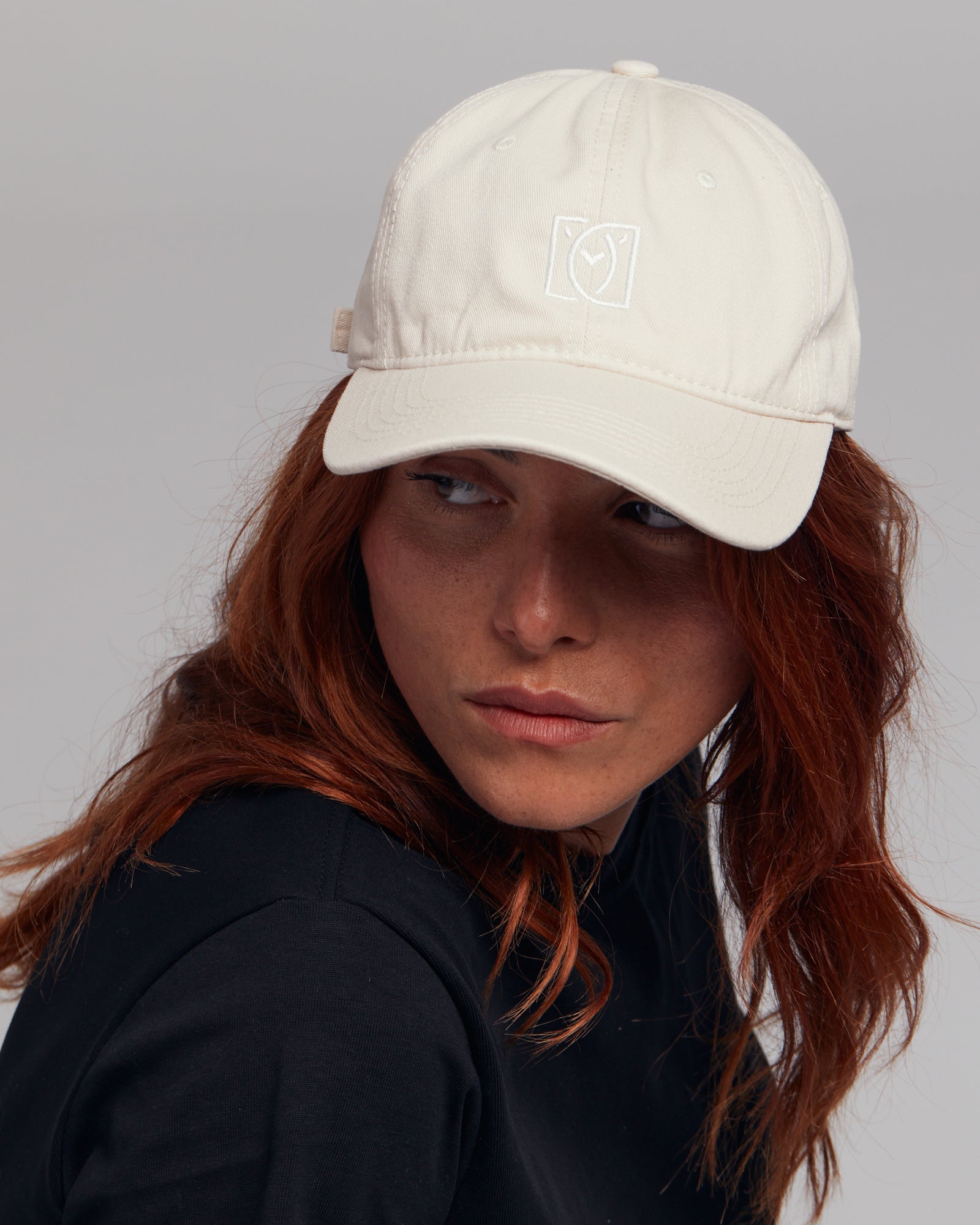 Casquette beige femme