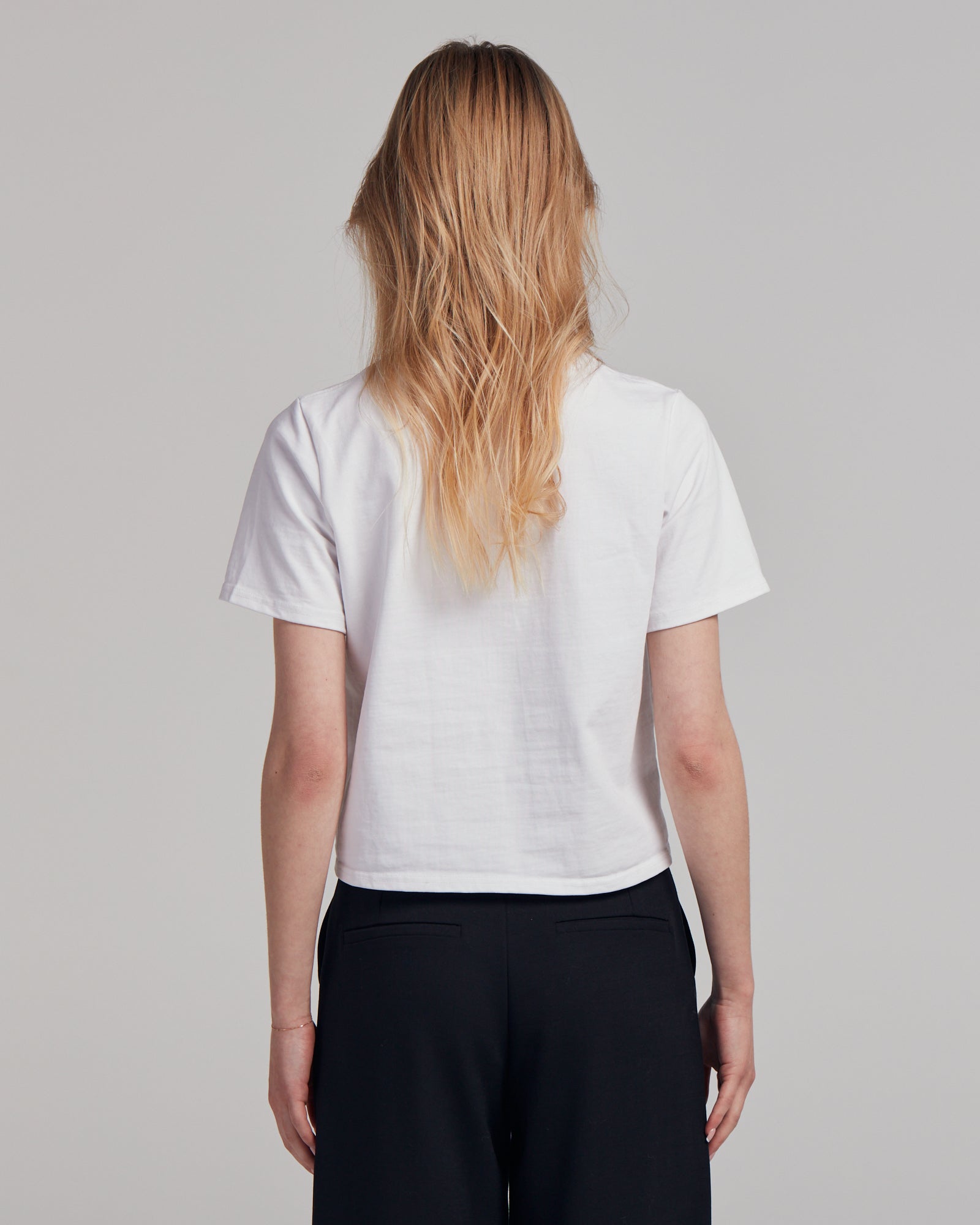 t-shirt blanc femme